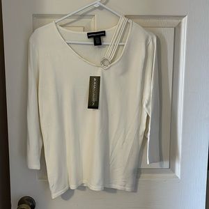 Norton McNaughton Large white 3/4 shirt.